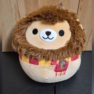 NEW WITH TAGS Squishmallow Jazwares plush Harry Potter Gryffindor Lion 10 inch